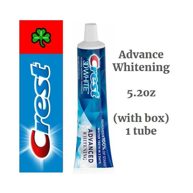 ☘️ Crest 3D Whitestrips & Toothpaste Dental Whitening | Supreme Bright | Pro Effects | 1 Hr Express | Vivid