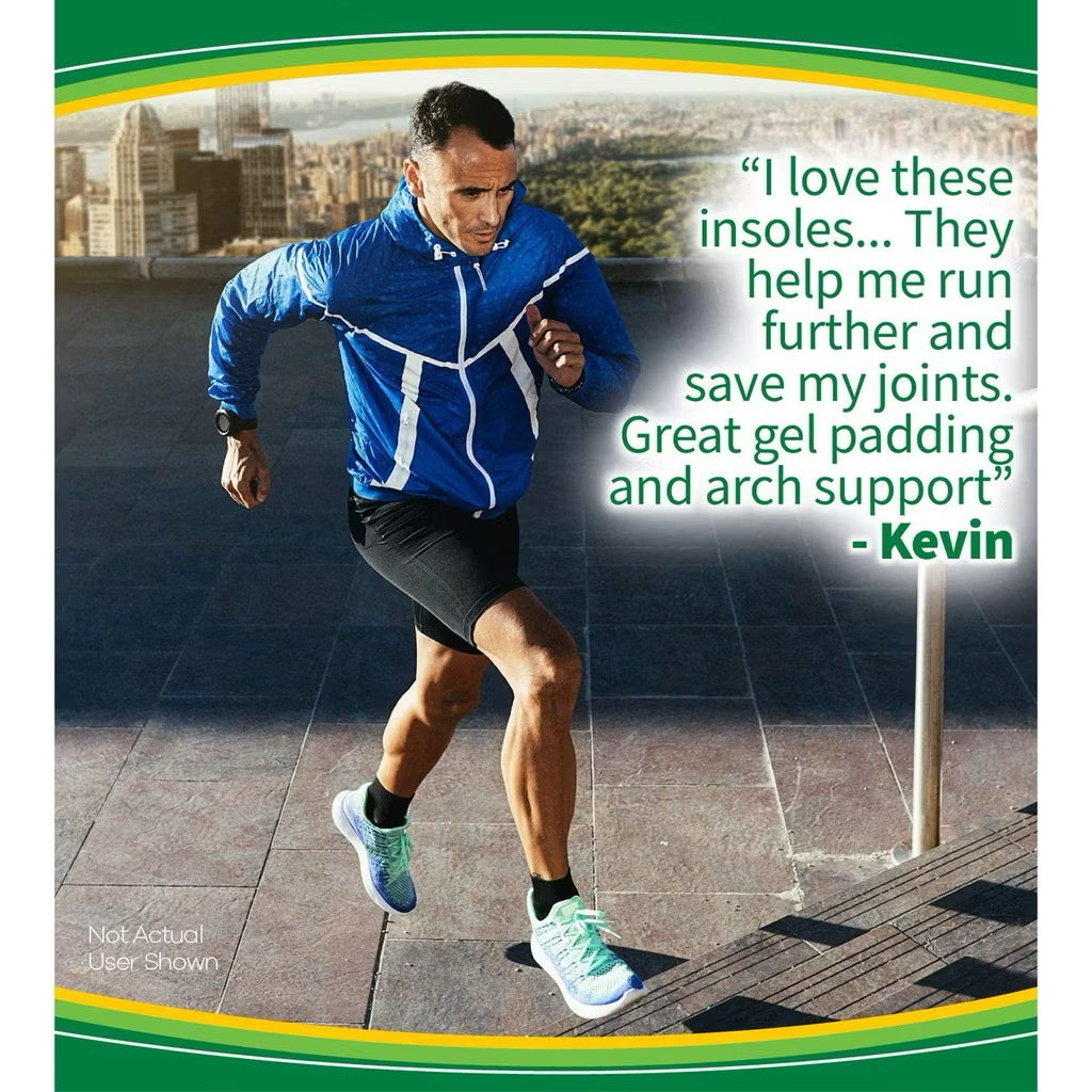 ☘️Dr. Scholl’s Run Active Comfort Insoles Men / Women Relieves and prevent pain from runner’s knee, shin