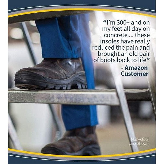 ☘️ Dr. Scholl's HEAVY DUTY SUPPORT Pain Relief Orthotics Insoles / Designed for Men over 200lbs