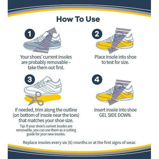 ☘️ Dr. Scholl's HEAVY DUTY SUPPORT Pain Relief Orthotics Insoles / Designed for Men over 200lbs