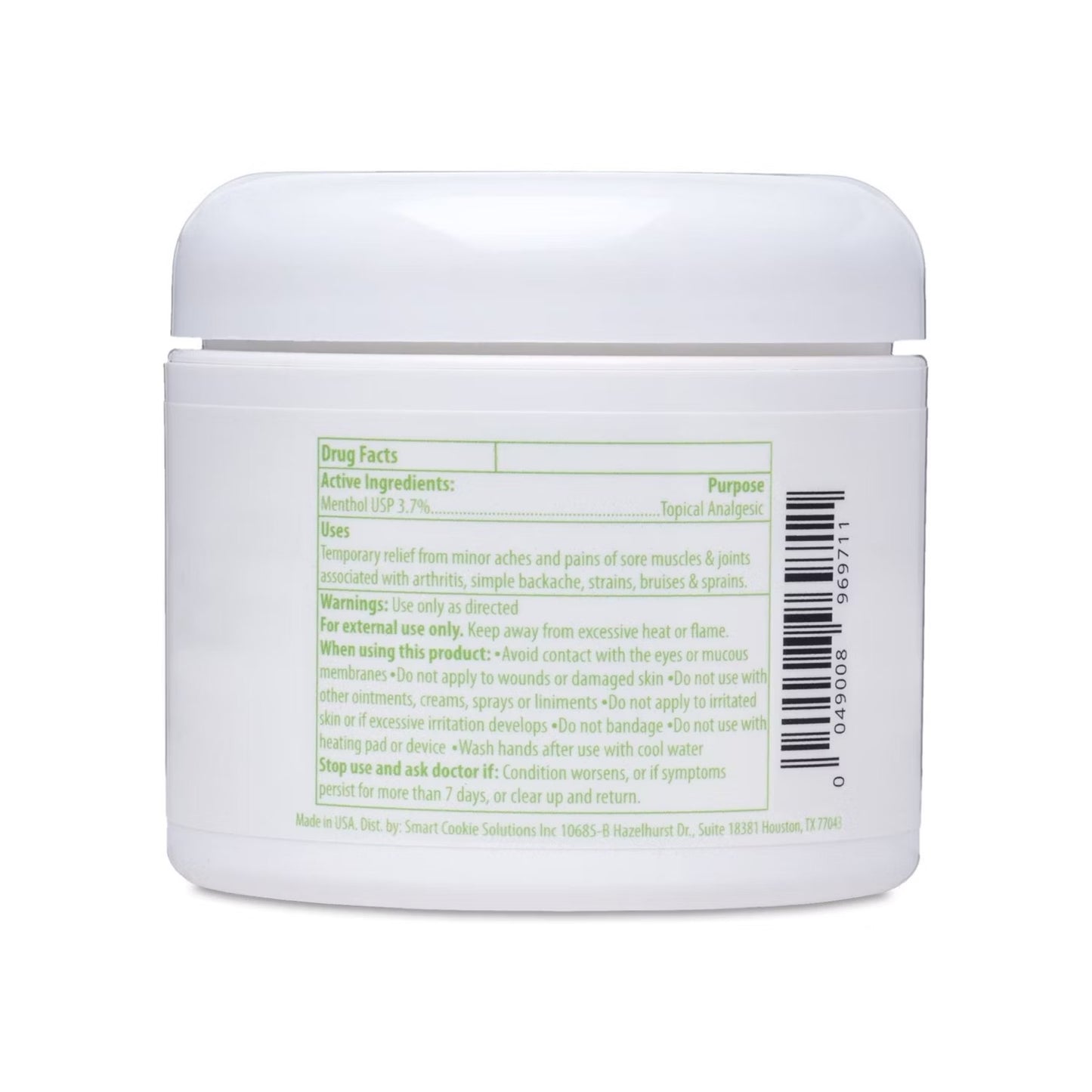 ☘️3oz (85g) Gout and you Therapeutic Gout Relief Cream with Arnica Extract, Ilex Leaf Extract, Aloe Vera and Tea Tree Oil