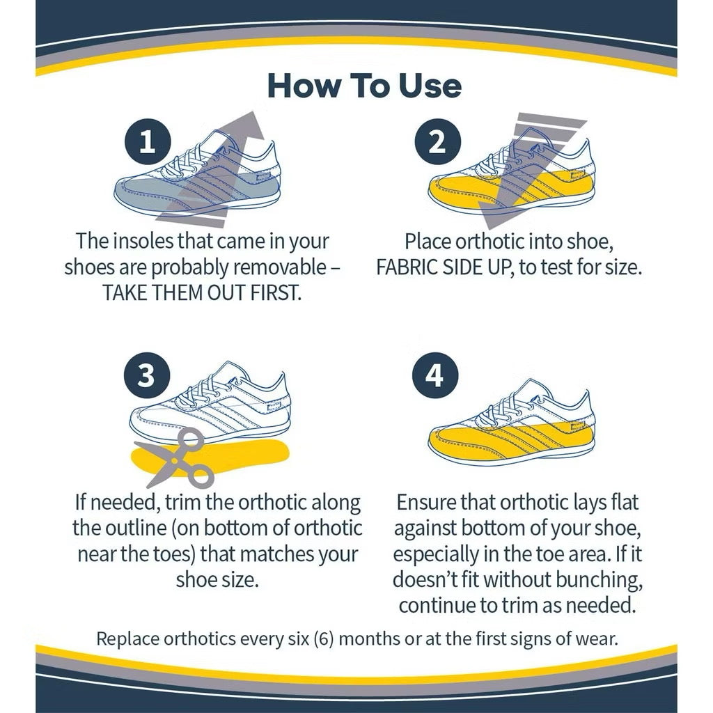 ☘️Dr. Scholl's KNEE Pain Orthotics Insoles for Men / Women Orthotics Insoles