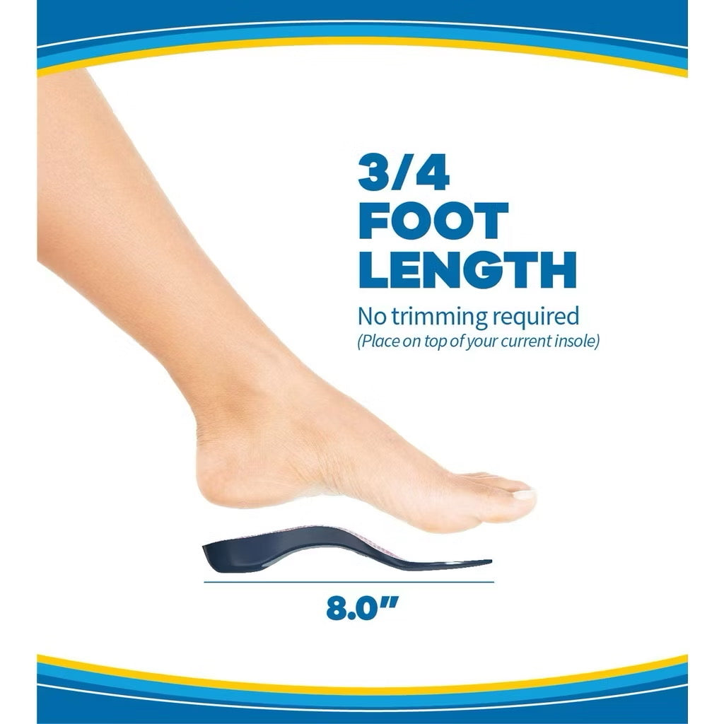 ☘️Dr. Scholl's Tri-Comfort Insoles - for Heel, Arch Support and Ball of Foot Men or Women