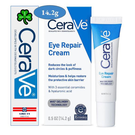 ☘️0.5oz Best B4 04/2026 CeraVe Eye Repair Cream | Under Eye Cream for Dark Circles & Puffiness