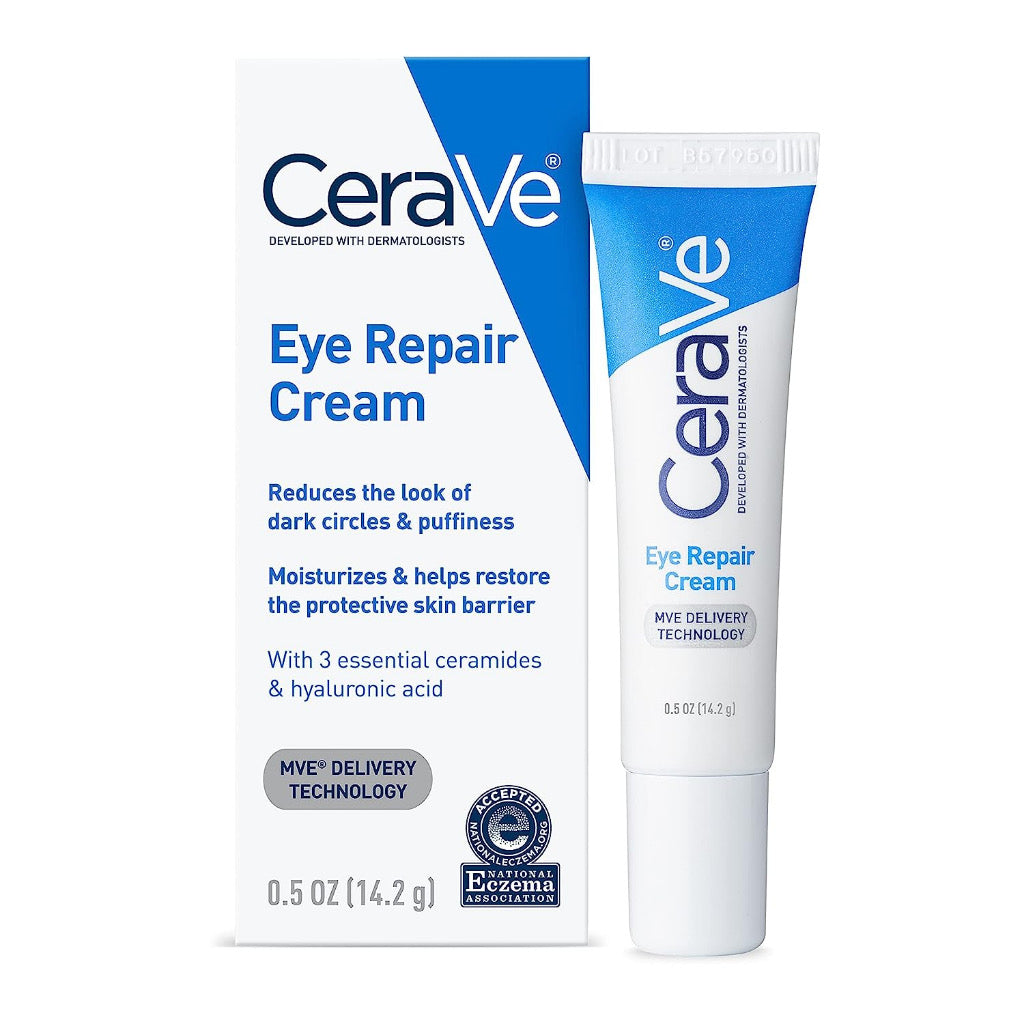 ☘️0.5oz Best B4 04/2026 CeraVe Eye Repair Cream | Under Eye Cream for Dark Circles & Puffiness