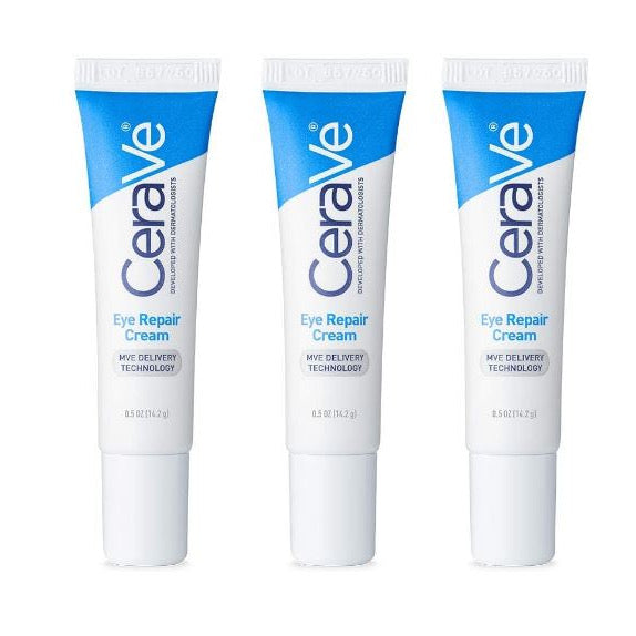 ☘️0.5oz Best B4 04/2026 CeraVe Eye Repair Cream | Under Eye Cream for Dark Circles & Puffiness