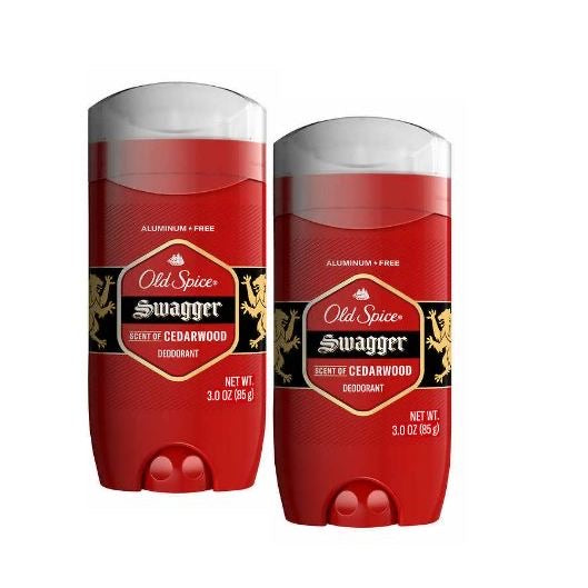 ☘️3oz (85g) per stick Loose or Box Old Spice SWAGGER Deodorant Aluminum Free | 24/7 ODOR PRODECTION | SCENT OF CEDARWOOD