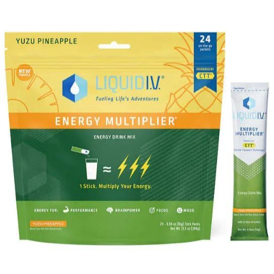 ☘️Liquid I.V.  IV Hydration Multiplier PLUS Immune Mocktail Tangerine Strawberry Cherry Lemon Pineapple Sugar Free Peach