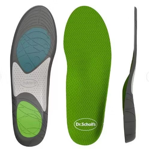 ☘️Dr. Scholl’s Run Active Comfort Insoles Men 8-14, 10.5 - 14 | Women 5.5-9 helps relieve and prevent pain from runner’s knee, shin