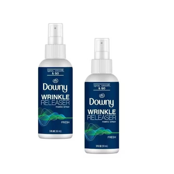 ☘️3oz / 9.7oz / 33.8oz Downy WrinkleGuard Wrinkle Release Fabric Spray, Fabric Refresher, Odor Eliminator & Anti Static