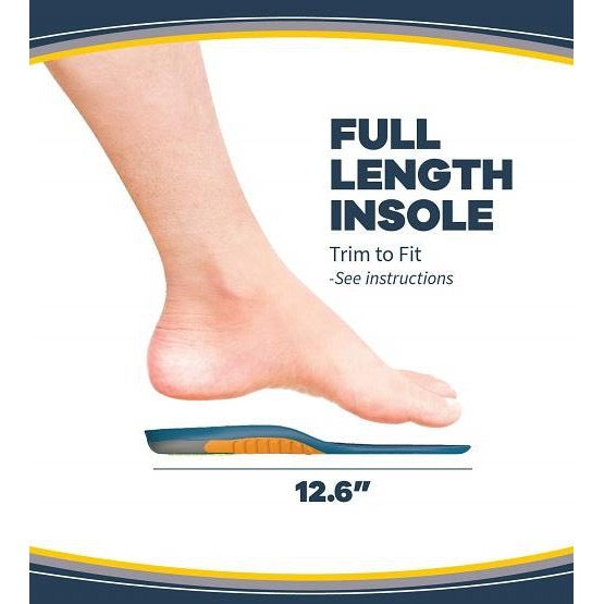 ☘️ Dr. Scholl's HEAVY DUTY SUPPORT Men's Pain Relief Orthotics Insoles (Men's 8-14) Designed for Men over 200lbs