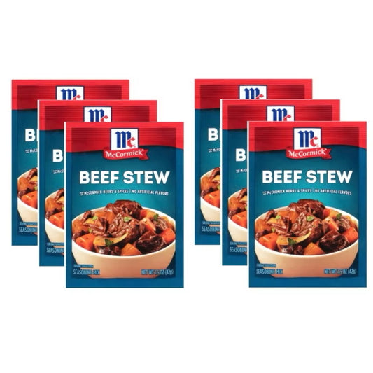 ☘️1.5oz (42g) per Packet McCormick Classic Beef Stew Seasoning Mix | Import from USA