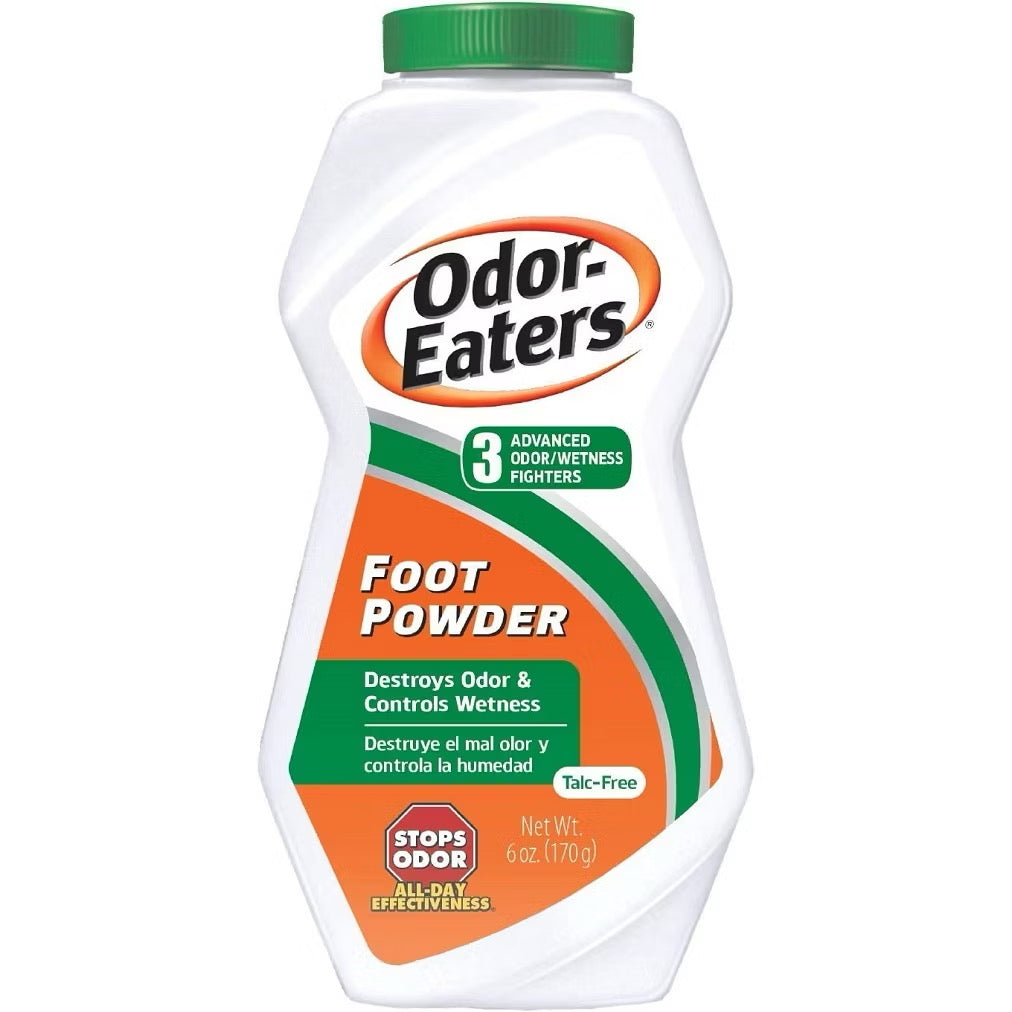 ☘️6oz (170g) Odor-Eaters Foot Powder | Shoe Foot Odor Eliminator, Foot Deodorizer, Smell Eliminator, Foot Powder