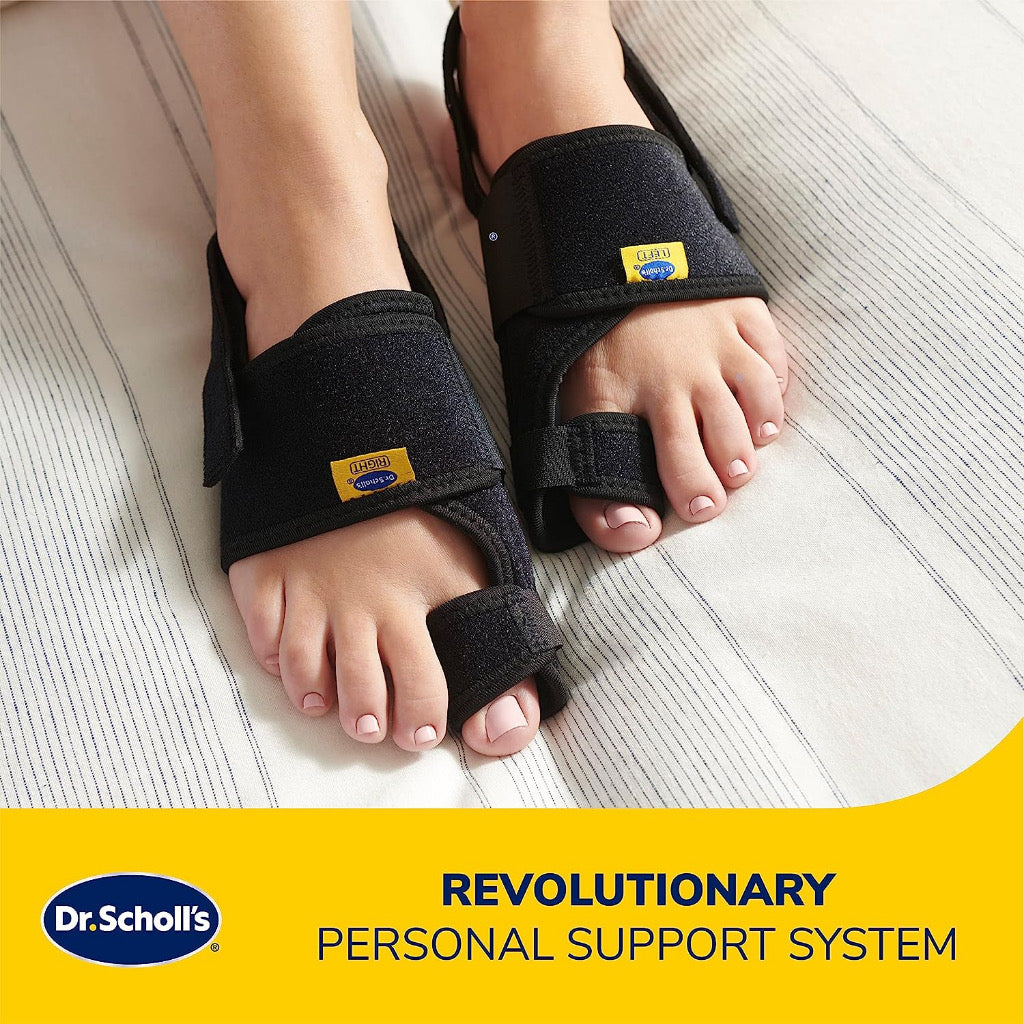 ☘️ Dr. Scholl's Bunion Relief & Toe Corrector, 1 support set (1 left, 1 right) | to relieve Bunion pain