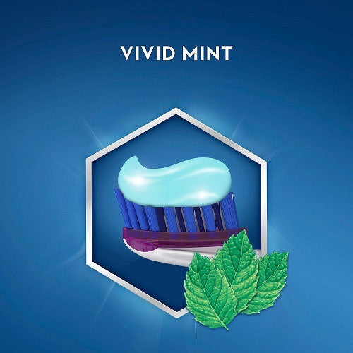 ☘️Exp 01/2026 Crest VIVID MINT 3D White 超级美白牙膏每管 5.2 盎司