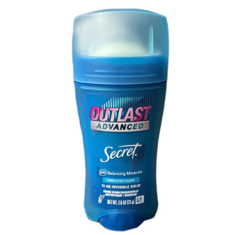 ☘️NEW! EXP 02/2026 Secret Outlast Advanced Antiperspirant Deodorant 2.6 oz,  (73g) For Women -Direct Imported From U.S.A