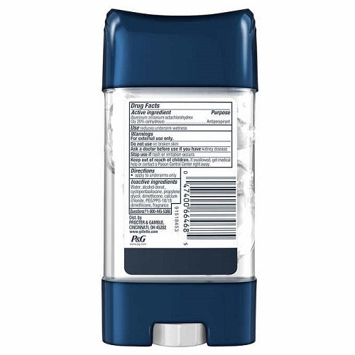 ☘️ 3.8oz Exp 09/2026 Gillette Ultimate Protection 6-in-1 Antiperspirant Deodorant Total 214g -- Import From U.S.A